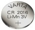 Battery CR2016, 3 V for remote contrals