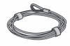 Hormann Câble Métallique, diamètre = 3 mm, longueur = 6825 mm  -  (1 Paire - 2x Câbles)