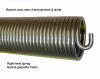 Torsion spring replaces Hörmann  R725 and (R36) 
