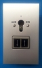 UP3-1R ORION  Key switch push button with unilateral notches contact