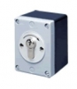 GEBA  wall Key switch J-APZ 1-1T / 1 with profil cylinder  with unilateral tactile contact
