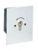 GEBA-wall Key switch J-APZ 2-2T / 1 included profile cylinder (PHZ)  with  double-ended snap Contact