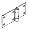 Side hinge for roller block Ind-RB1000ZN, zinc-nickel coated