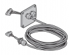 Câble de raccordement moteur Hörmann 4x1.0 mm² pour WA400, ITO400 - L = 2000 mm