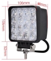 LED - Offroad auxiliary lights, Spotlights, 48 Watt, 10-30 V DC, IP65