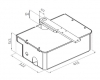 Marantec Comfort 586, 2-flg. Unterflurantriebsset - mit Funk 868 MHz bi-linked