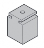 Hörmann floor support block for RollMatic