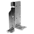 Hörmann 3040793 Seating bracket, reinforced Track applications H, HD, HS, HU, V, VU, VS, NH, right, straight galvanized from 401 kg leaf weight