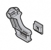 Hörmann roller holder 3029336 for higher led slide rails can be used right and left