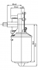 SEEFRID 609.014 Motor Getriebemotor 24V DC 28 U/min