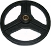 Einhell 450420001901  Wheel / Impeller / deflection pulley with ball bearings for saw band MBS 400
