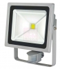 LED Fluter, Flutlicht Strahler 230 V, 50 Watt, 6000 Kelvin, mit Bewegungsmelder