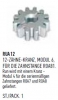 NICE Pignon 12 Dents - Module 6